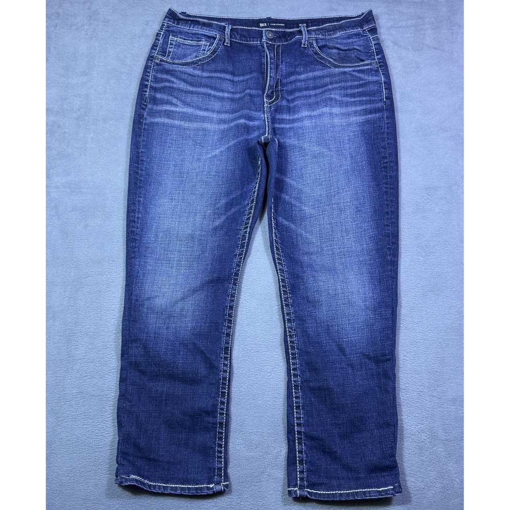 BKE Jeans Mens 36x28 Tyler Straight Stretch Denim Normcore Modern USA